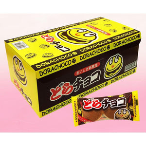 Yaokin Dorachoco Chocolate Dorayaki Snack (Box of 20 Packs) - YOYO JAPAN