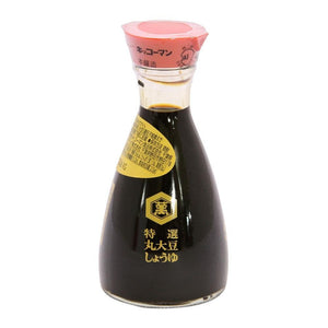 Kikkoman Naturally Brewed Soy Sauce Tabletop Glass Dispenser 150ml - YOYO JAPAN