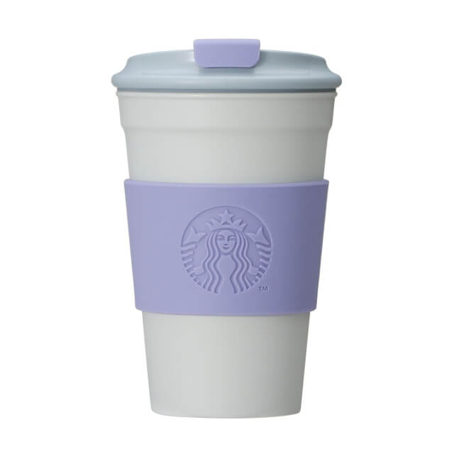 PLA tumbler purple gray 355ml - Japanese Starbucks - YOYO JAPAN