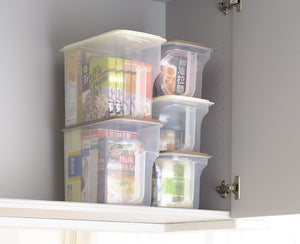 Pearl Metal Kinzoku Handy Stocker Shallow Type White Arrange Plus Made In Japan Hb-1766 - YOYO JAPAN