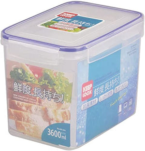 Pearl Metal Kinzoku Keep Lock Fresh Japan Storage Container Rectangular 3600Ml Hb-591 - YOYO JAPAN