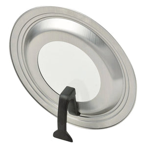 Pearl Metal Japan Tsubamesanjo 26-30Cm Stainless Steel Glass Window Stand Frying Pan Lid Bread Cover Satina Hb-3391 - YOYO JAPAN