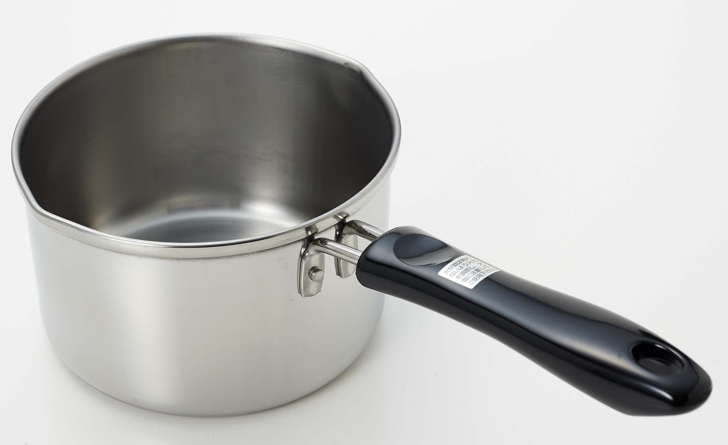 Pearl Metal Kinzoku Milk Pan 13Cm Ih Compatible Japan H-5171 Silver - YOYO JAPAN