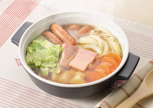 Pearl Metal Kinzoku Petit Cook Earthenware Microwave Pot 18Cm Japan Hb-2465 - YOYO JAPAN