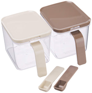 Pearl Metal Kinzoku Seasoning Stocker Set Of 2 - Clove Made In Japan Hb-1034 - YOYO JAPAN