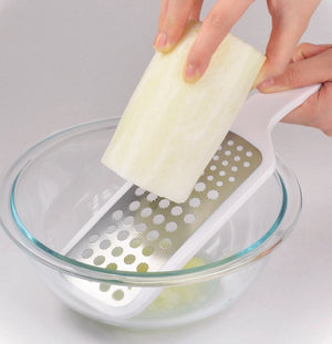 Pearl Metal Kinzoku Vegkura Fluffy Radish Grater C-287 - Made In Japan - YOYO JAPAN