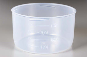 Pearl Metal Made In Japan Rice Bin 2Kg W/ Measuring Cup Handy Stocker H-5603 - YOYO JAPAN