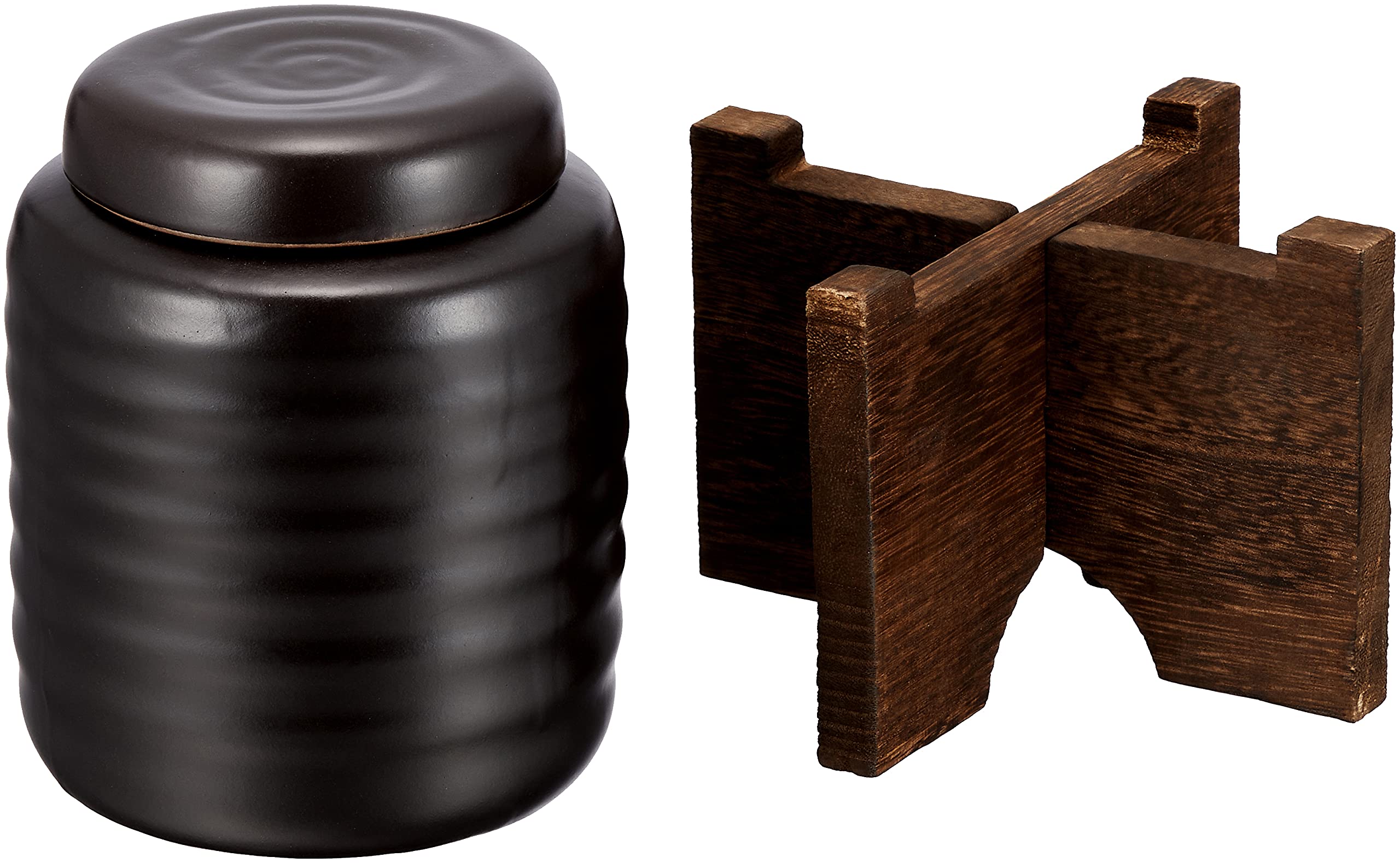 Pearl Metal Waraku Shochu Server Small 1L Black Japan - 150X180X240Mm L-795 - YOYO JAPAN