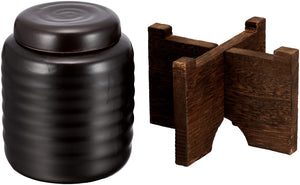 Pearl Metal Waraku Shochu Server Small 1L Black Japan - 150X180X240Mm L-795 - YOYO JAPAN