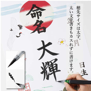 Pentel Brush Pen Xfl2B Bold Black 40X230X15Mm Made In Japan - YOYO JAPAN