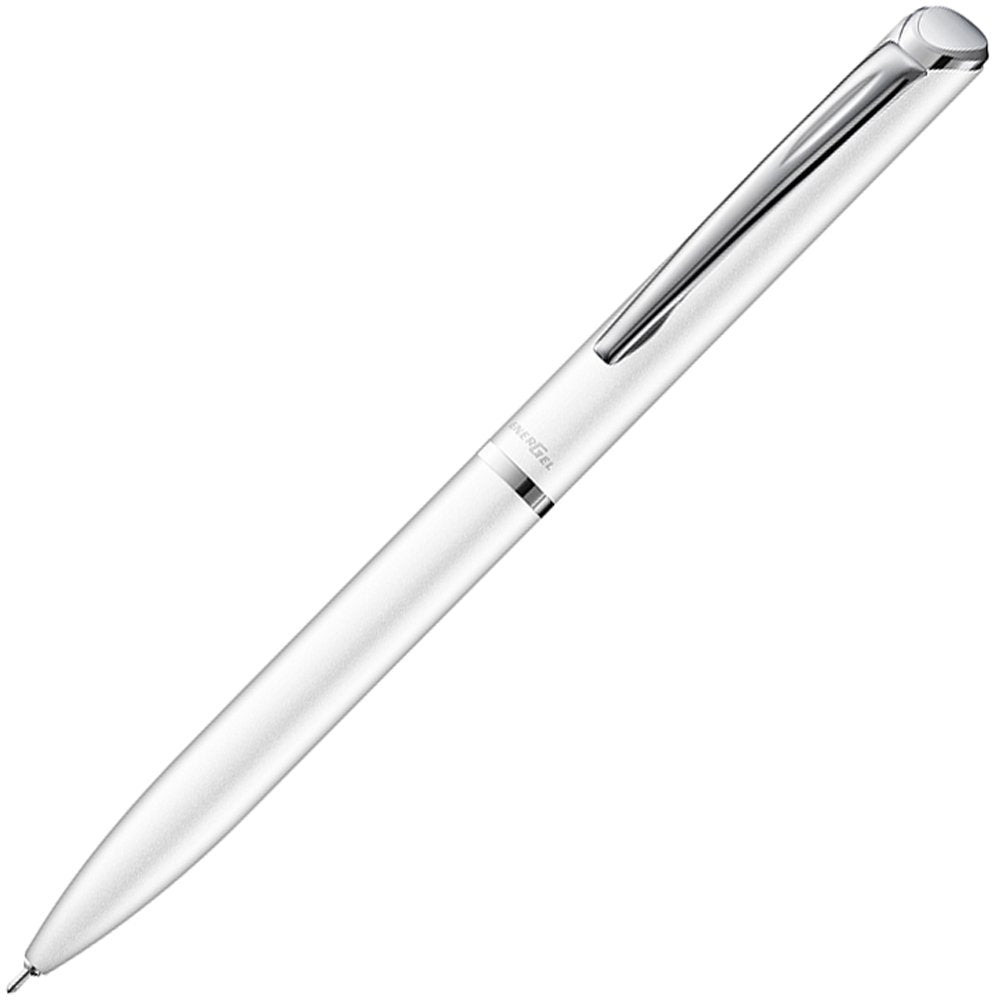 Pentel Energel Philography Ballpoint Pen Japan White Axis Bln2005W 05 - YOYO JAPAN