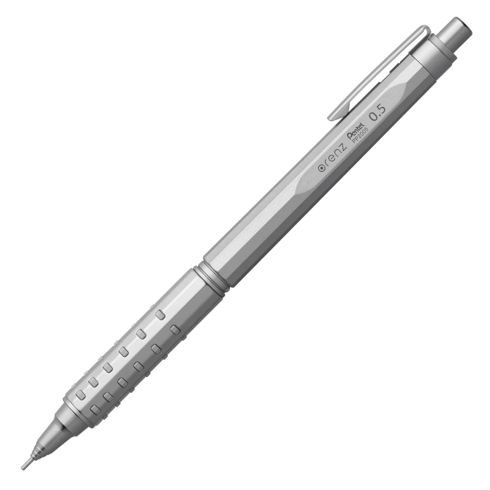 Pentel Orenz 0.5Mm Mechanical Pencil Silver Xpp2005-Z Made In Japan - YOYO JAPAN