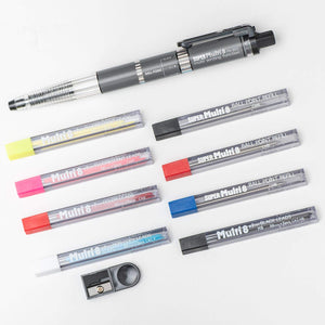 Pentel Mechanical Pencil Set Super Multi 8 Colors Ph803St - YOYO JAPAN