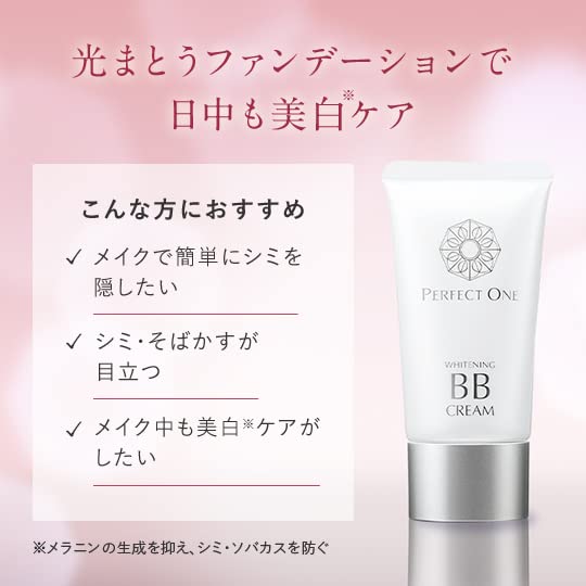 Perfect One All-In-One Foundation Medicated Whitening Bb Cream (Natural) - YOYO JAPAN