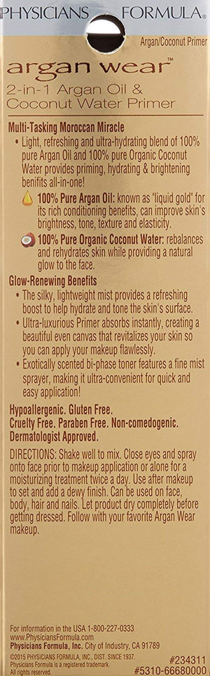 Physicians Formula 2-In-1 Argan Oil & Coconut Water Primer (30Ml) - Japan - YOYO JAPAN