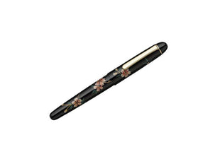 Platinum Fountain Pen #3776 Kagahira Maki-E Sakura Fine Point Japan (With Converter) - YOYO JAPAN