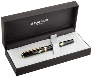 Platinum Fountain Pen Biko Modern Maki-E Japan Autumn Leaves Fine Point Ptl-20000H#46-2 - YOYO JAPAN