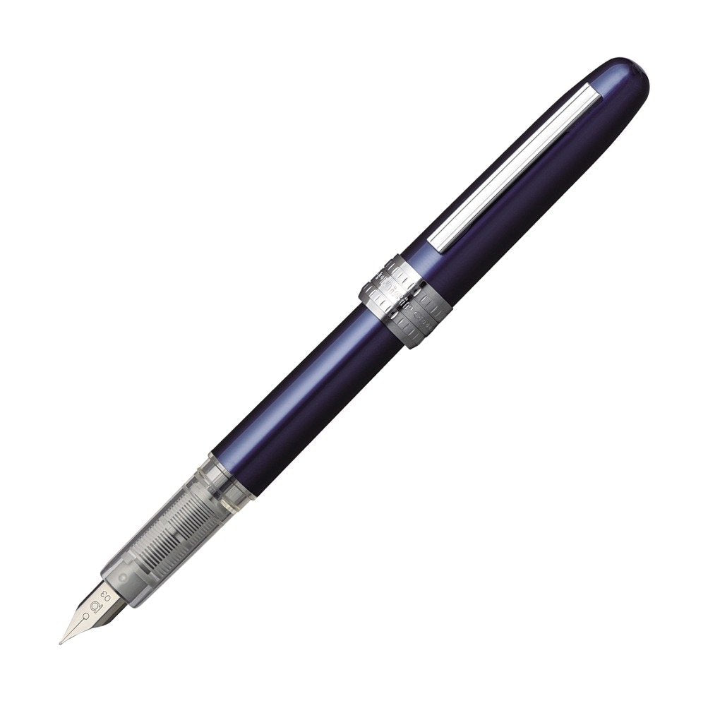 Platinum Fountain Pen Plaisir Japan Fine Point Blue Pgb-1000#56-2 - YOYO JAPAN