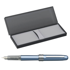 Platinum Fountain Pen Plaisir Fine Point Frosty Blue Pgb-1000B#57-2 Made In Japan - YOYO JAPAN