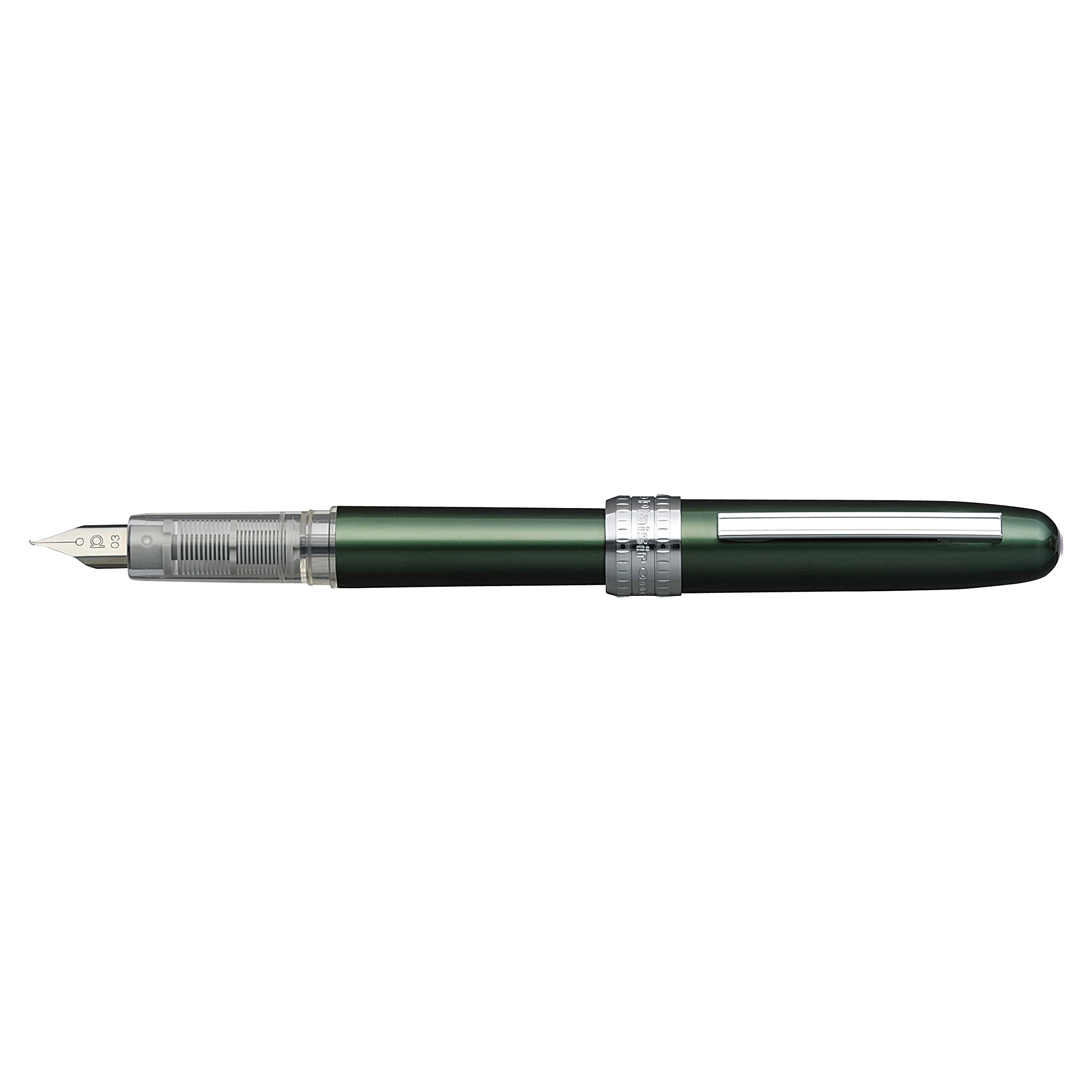 Platinum Fountain Pen Plaisir Fine Point Green Pgb-1000#41-2 Made In Japan - YOYO JAPAN
