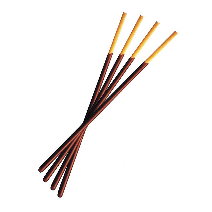 Pocky Gokuboso Thin Fine Chocolate Covered Biscuit Sticks (Pack of 3) - YOYO JAPAN