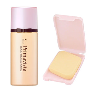 Primavista Makeup Paste Liquid Foundation Uv Beige Ocher 03 Spf25 Pa++ Japan 30Ml - YOYO JAPAN