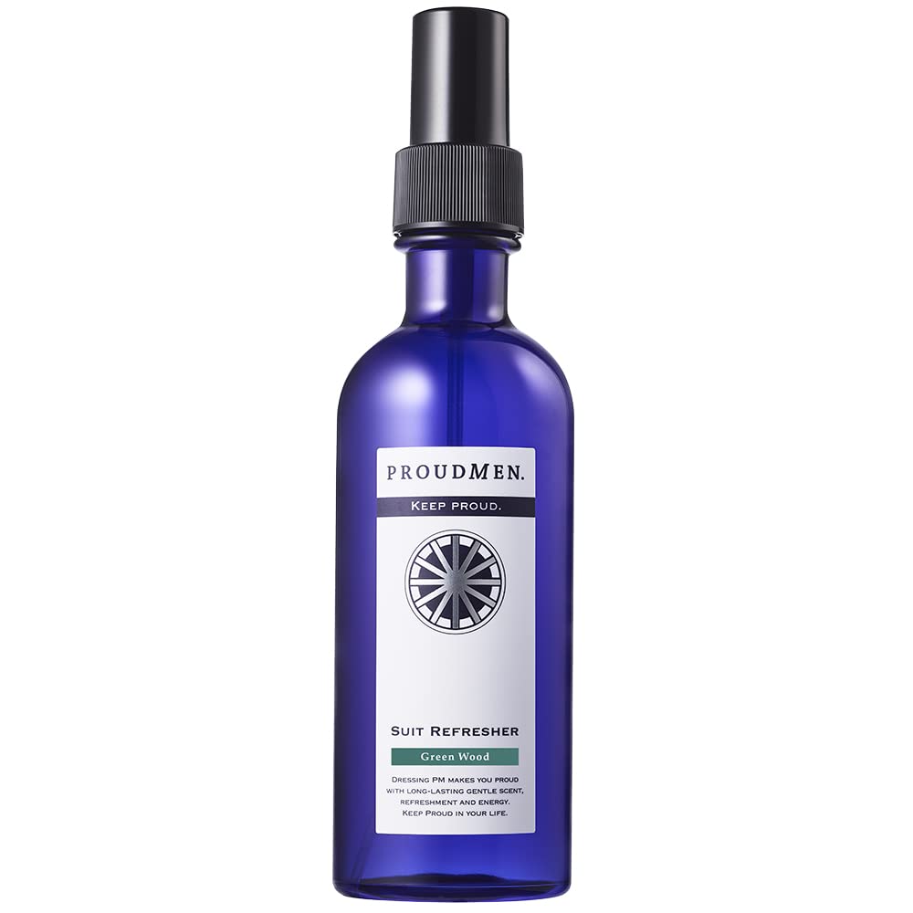 Proudmen. Fabric Spray Suit Refresher 200Ml Green Wood Scent for Fresh Fabric - YOYO JAPAN