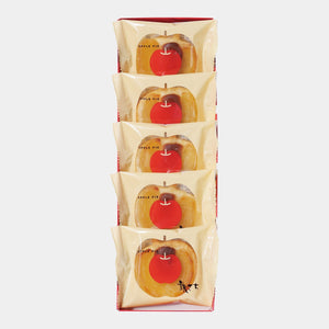 Ragueneau Sweet White Bean Paste Filled Mini Apple Pies 5 pcs. - YOYO JAPAN