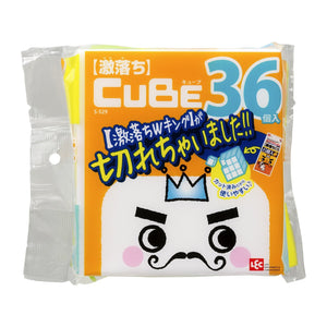 Lec Japan Rec Gekitochi Cube Pre-Cut 36P Melamine Sponge - YOYO JAPAN