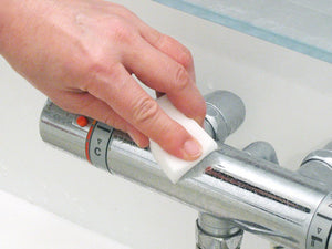 Lec Super Remove Mega 4-Piece Large Capacity Melamine Sponge Pack (18X2.9X31Cm) Removes Stains With Water S-809 White - Made In Japan - YOYO JAPAN