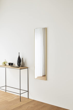 Refex Japan Unbreakable Mirror Frame 35X125Cm Glitter Gold Rmv-1-Gl Ultra-Lightweight Easy Install - YOYO JAPAN