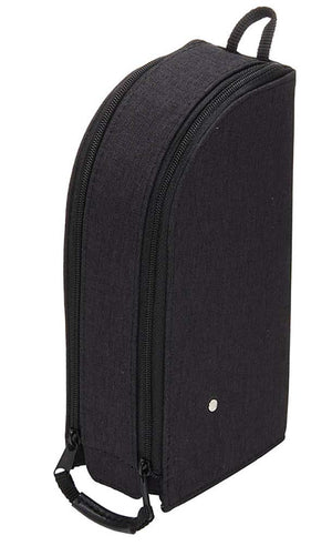 Reimei Fujii Pen & Pencil Case - Cool Black - Made In Japan (Fy379B) - YOYO JAPAN