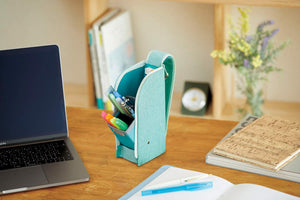 Reimei Fujii Japan Pen Case Pencil Case Detecool Green Fy379M - YOYO JAPAN