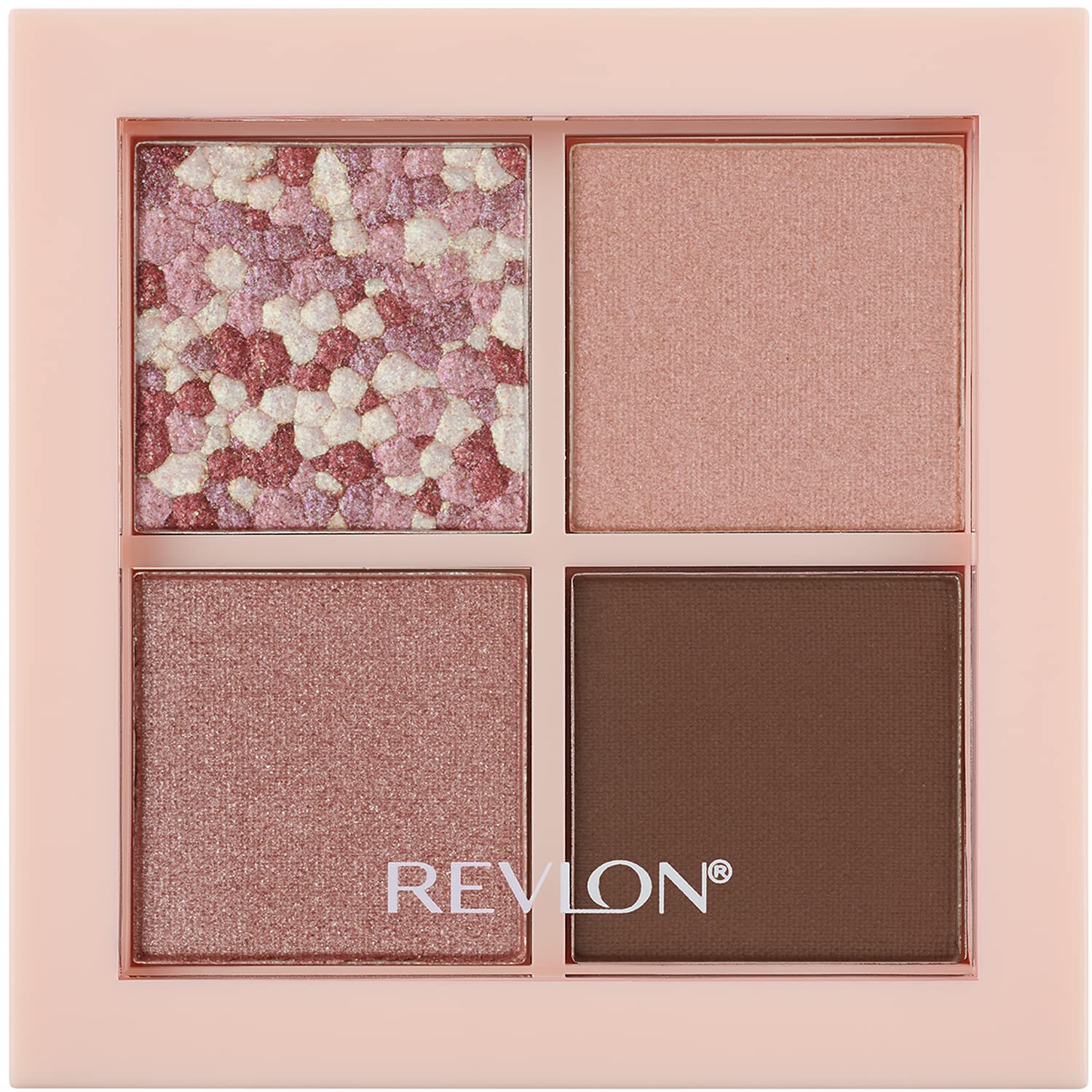 Revlon Dazzle Eyeshadow Quad 004 Rosie Brown 3G - YOYO JAPAN