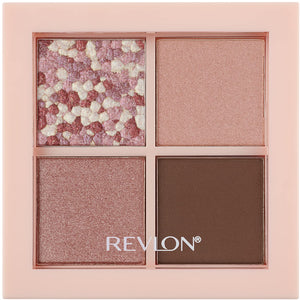 Revlon Dazzle Eyeshadow Quad 004 Rosie Brown 3G - YOYO JAPAN