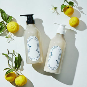RinRen Shampoo Yuzu & Neroli Vegan Hair Smoothing Shampoo 480ml - YOYO JAPAN
