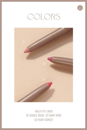 Ririmew Multi-Fit Liner 01 Giggle Beige - YOYO JAPAN