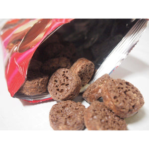 Riska Shittori Choco Chocolate Corn-Puffs Snack 80g (Pack of 3) - YOYO JAPAN