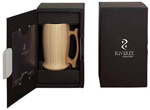 Riveret 500Ml Beer Mug White Rv-204W Japan - Dishwasher Safe - YOYO JAPAN