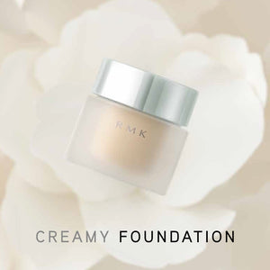 Rmk Creamy Foundation Ex 104 30G - High Coverage Pore Hiding Liquid Foundation - YOYO JAPAN
