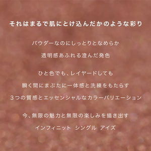 Rmk Infinite Single Eye Fiery Brick 14 - Matte Brick Red Eyeshadow - YOYO JAPAN