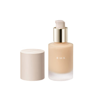 Rmk Liquid Foundation Flawless Coverage 100 30ml - High Coverage with Serum Ingredients - YOYO JAPAN