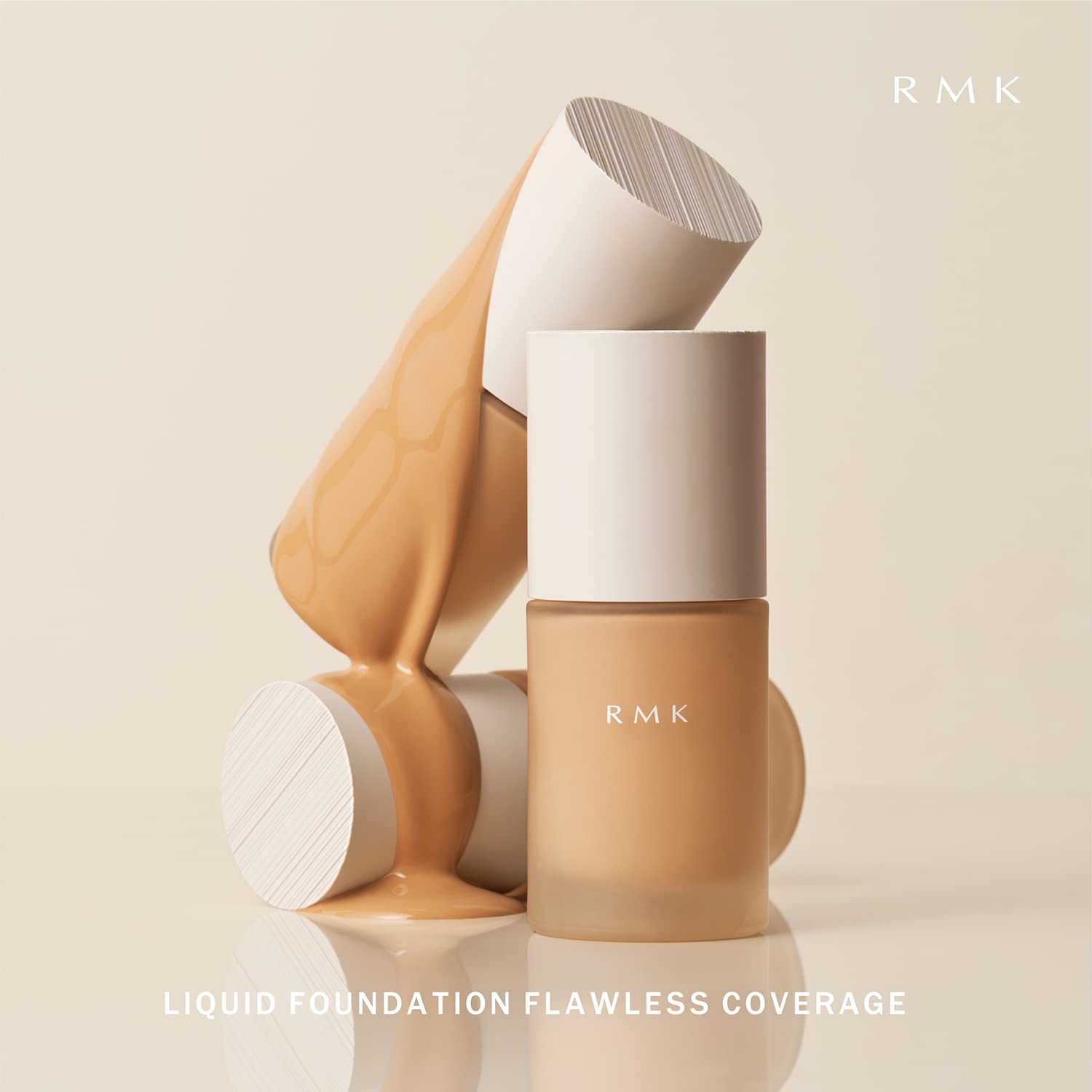 Rmk High Coverage Liquid Foundation 101 30ml with Serum Ingredients - YOYO JAPAN