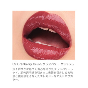 Rmk Liquid Lip Color 09 Cranberry Crush - Hyaluronic Acid Moisturizing Lipstick Gloss - YOYO JAPAN