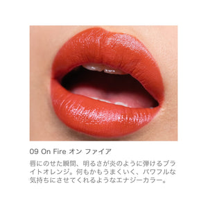 Rmk The Lip Color 09 On Fire - High Glossy Moisture Vivid Lipstick - YOYO JAPAN