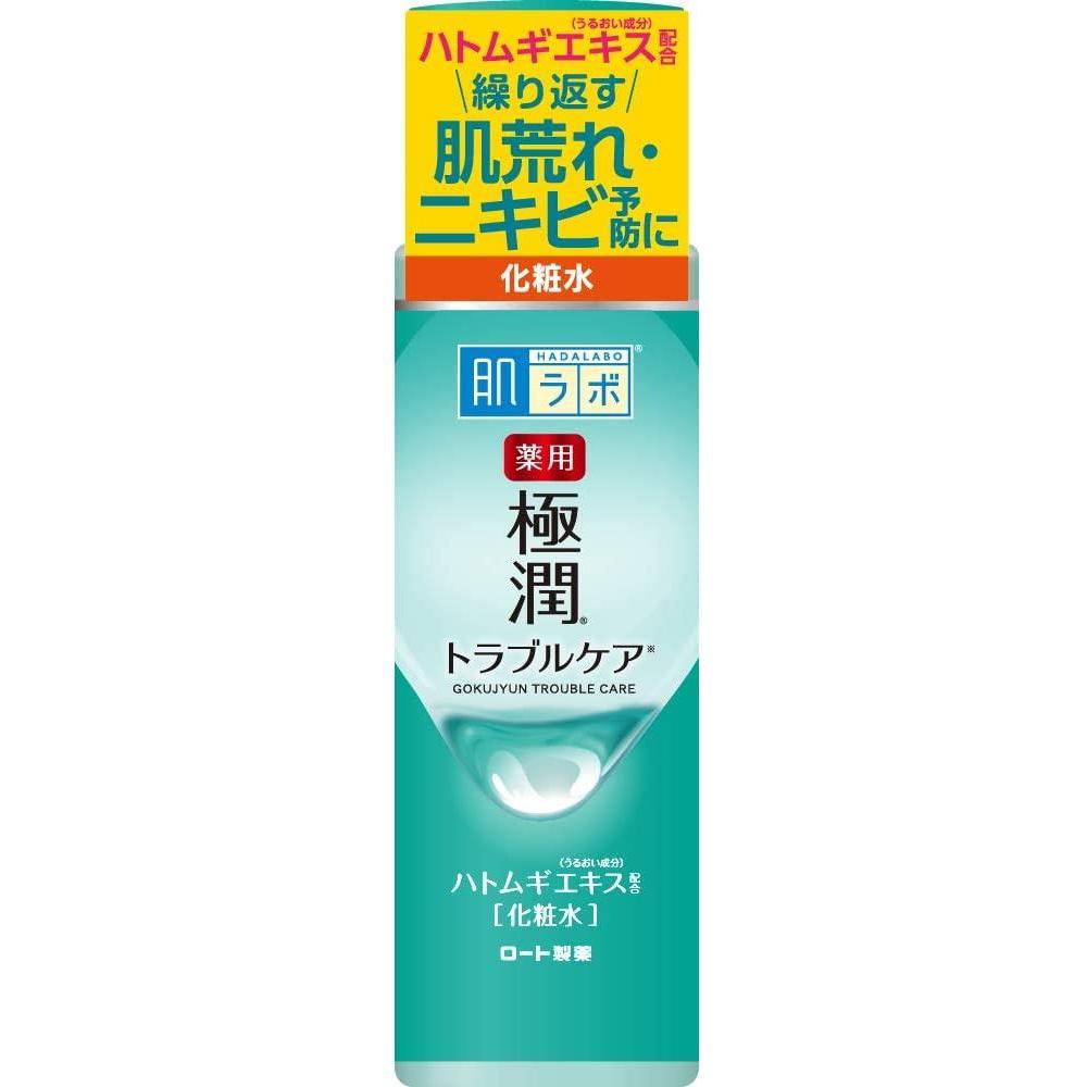 Rohto Hada Labo Gokujyun Adlay Trouble Care Skin Conditioning Lotion 170ml - YOYO JAPAN