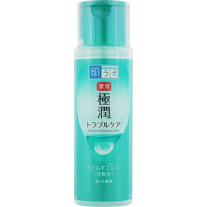 Rohto Hada Labo Gokujyun Adlay Trouble Care Skin Conditioning Lotion 170ml - YOYO JAPAN
