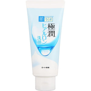 Rohto Hada Labo Gokujyun Hyaluronic Foaming Wash Cleanser Tube 100g - YOYO JAPAN