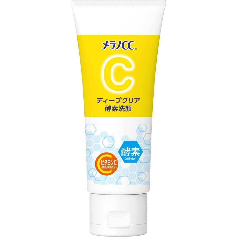 Rohto Melano CC Deep Clear Enzyme Face Wash for Clogged Pores 130g - YOYO JAPAN