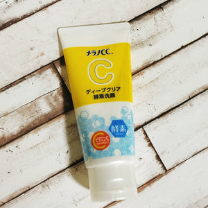 Rohto Melano CC Deep Clear Enzyme Face Wash for Clogged Pores 130g - YOYO JAPAN